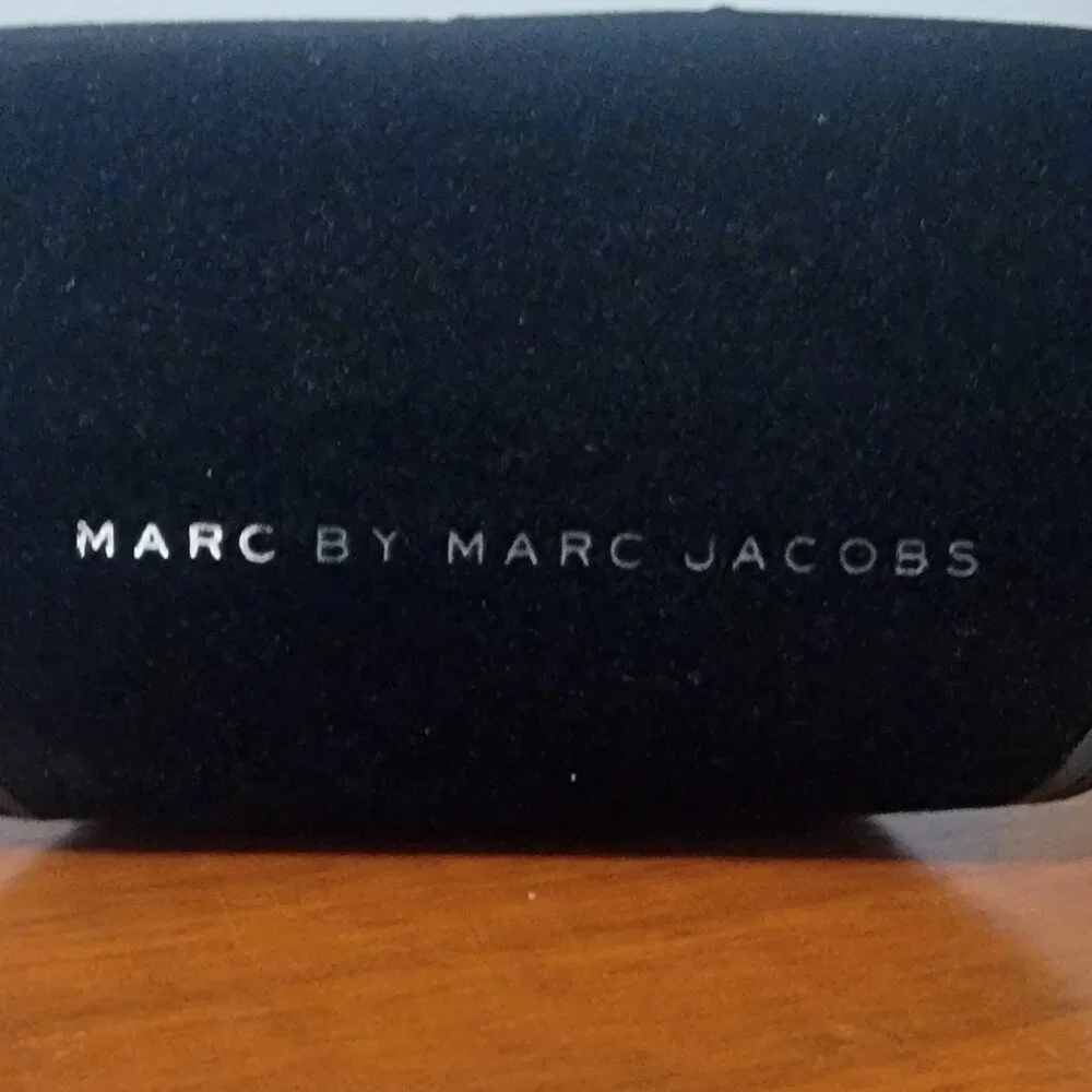 Marc By Marc Jacobs Sunglasses Case Black Soft Velvet Designer Large